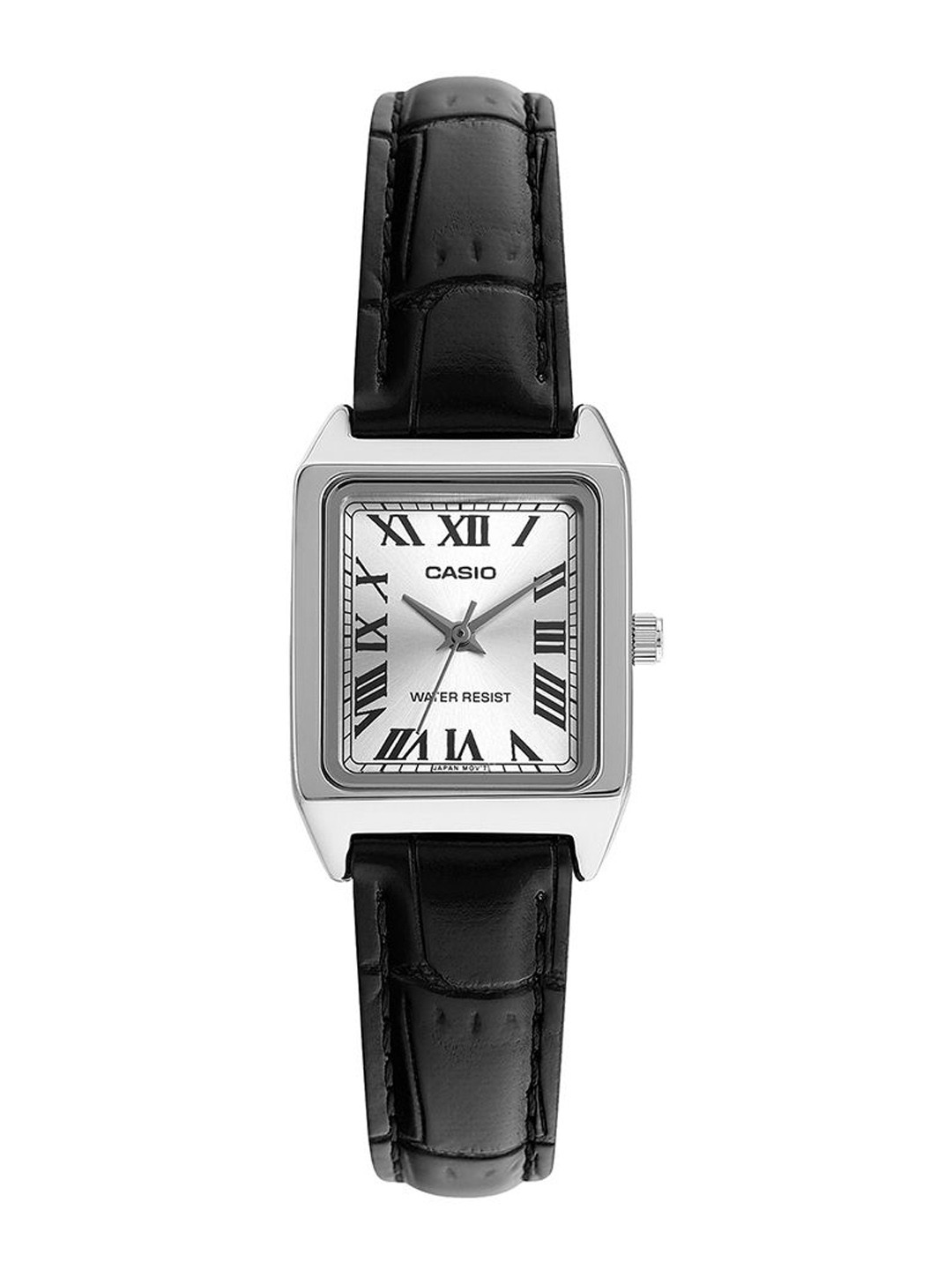 

CASIO Women Dial & Leather Cuff Straps Analogue Watch A2287, Silver