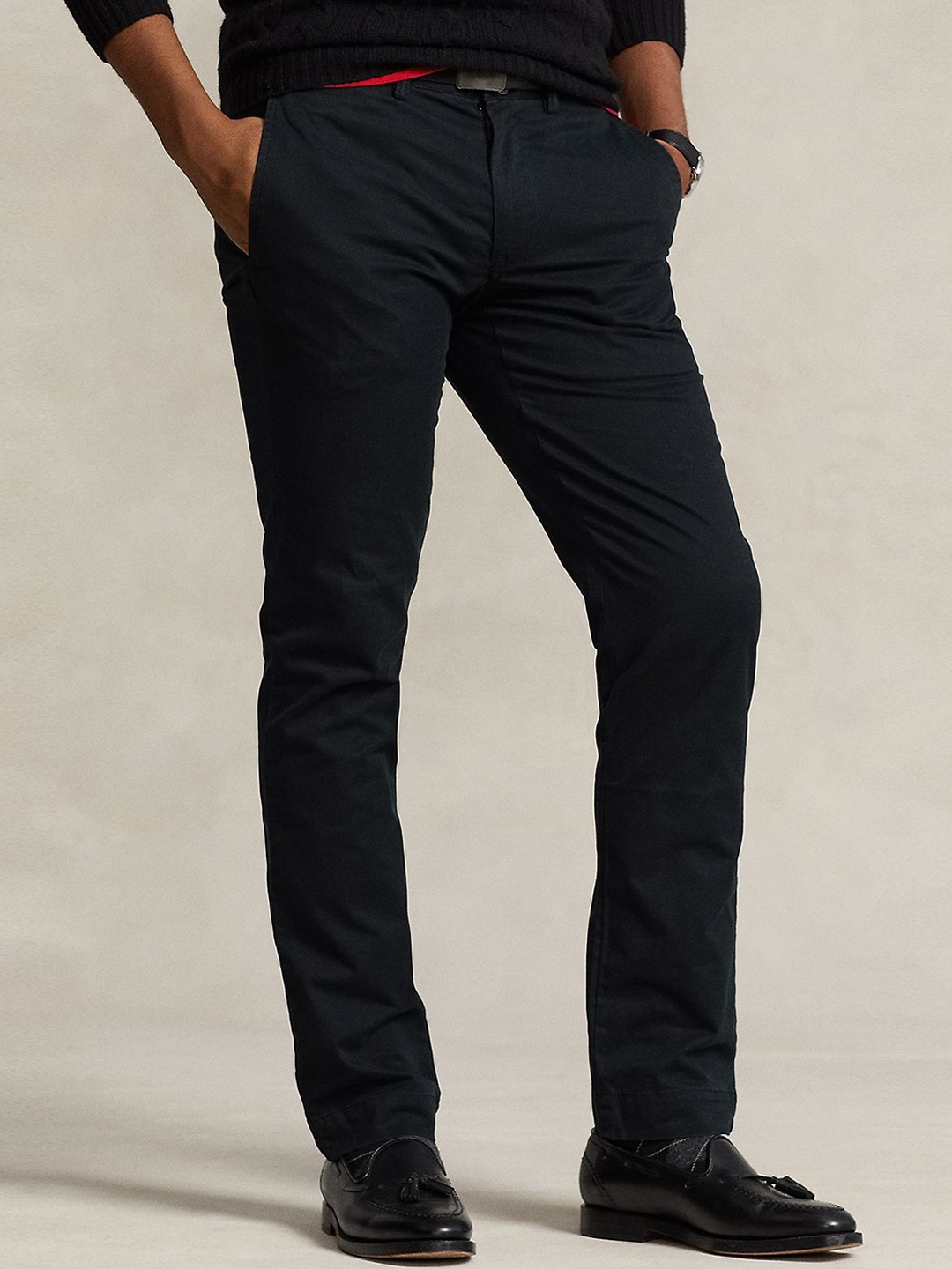 

Polo Ralph Lauren Men Slim Fit Twill Pant, Black