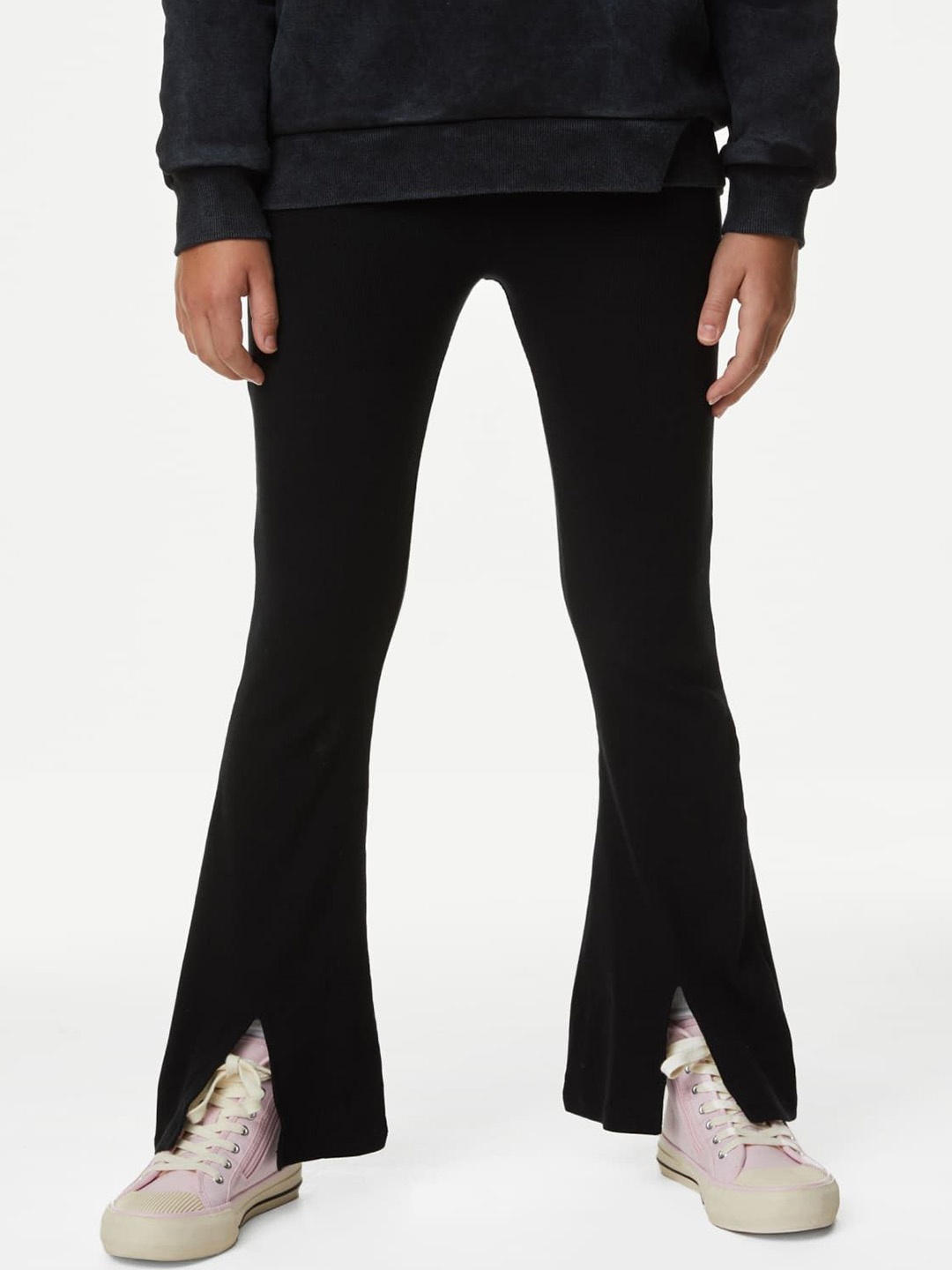

Marks & Spencer Girls Mid-Rise Tights, Black
