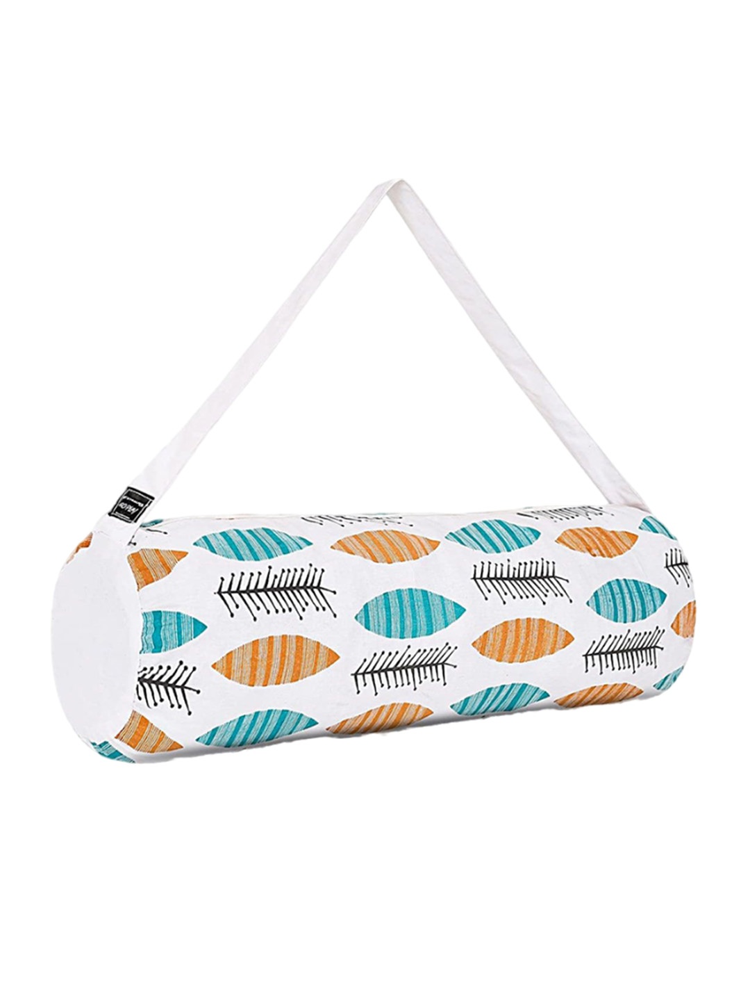 

STRAUSS Printed Cotton Gym Bag Accessories, White