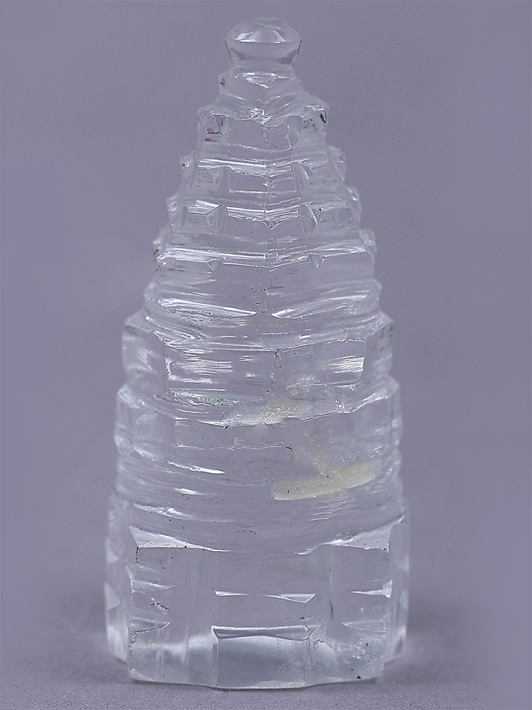 

Exotic India White Shri Yantra Idol Showpiece