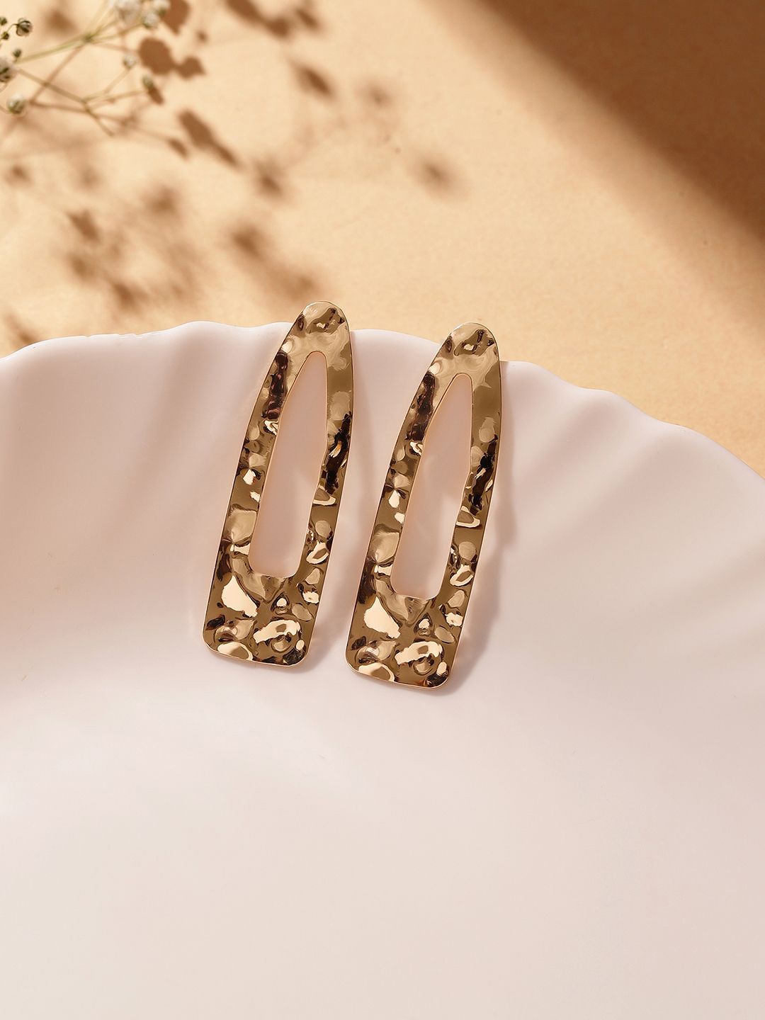 

Priyaasi Gold Plated Contemporary Studs