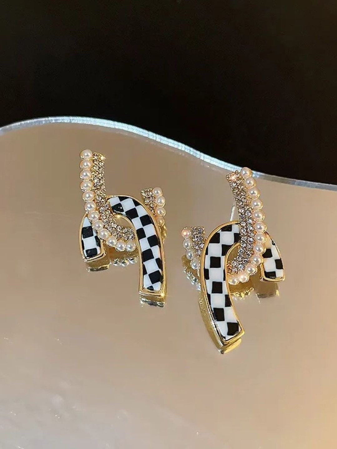 

KRENOZ Classic Drop Earrings, Gold
