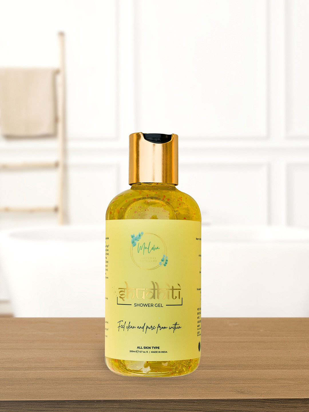 

MULOHA Shudhiti Refreshing Shower Gel 200 ml, Yellow