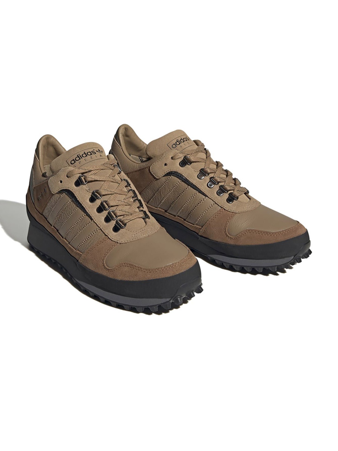 

ADIDAS Originals HIAVEN SPZL Unisex Leather Sneakers, Brown