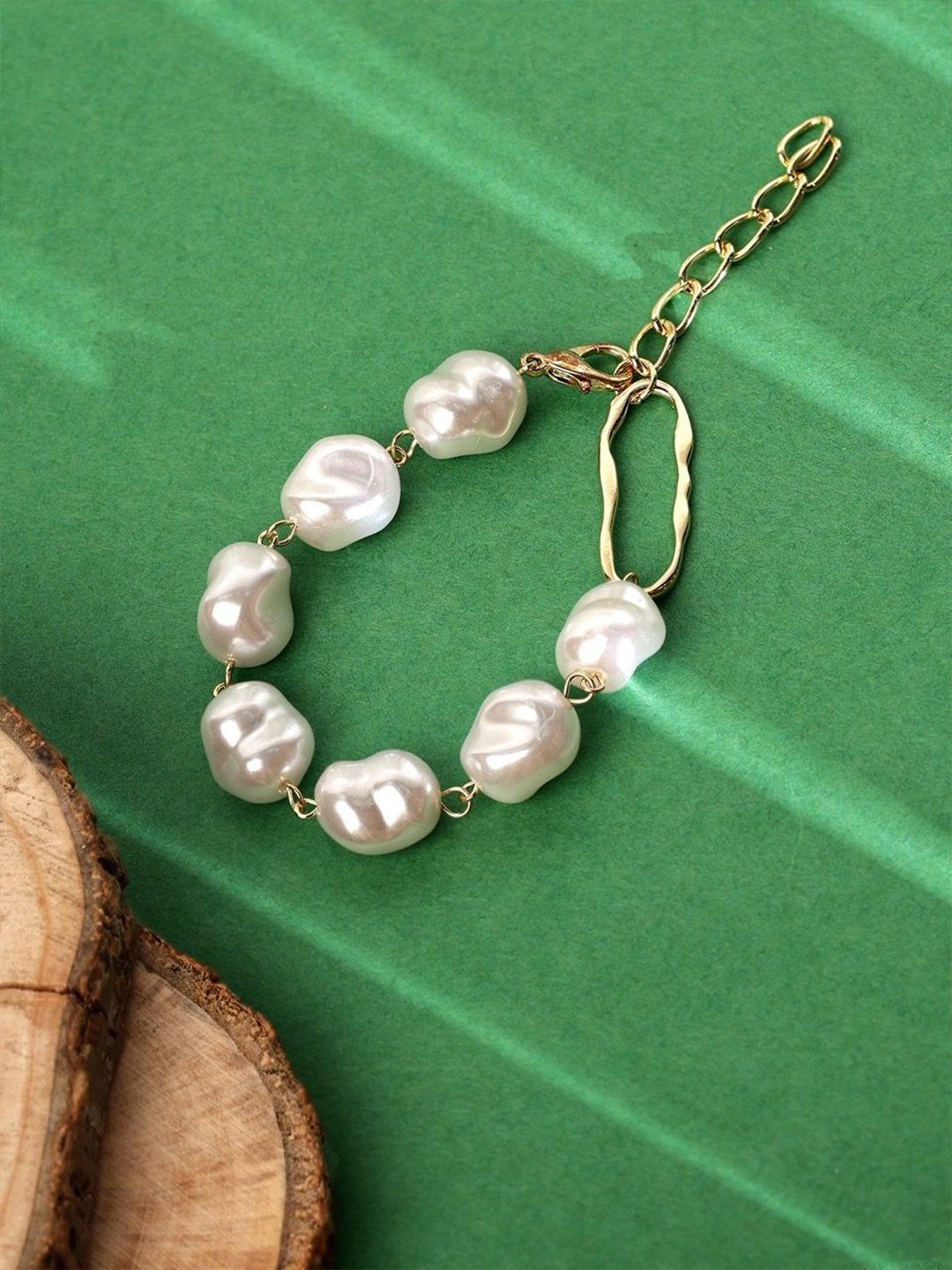 

KACY Gold-Plated Link Bracelet