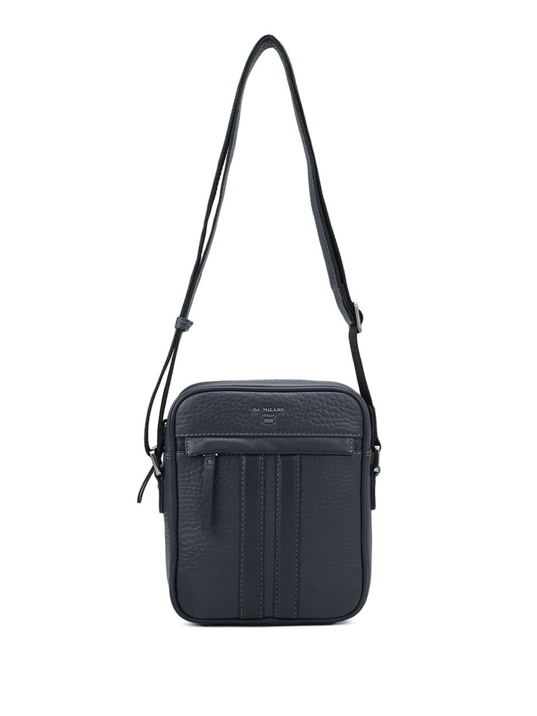 

Da Milano Men Messenger Bag, Blue