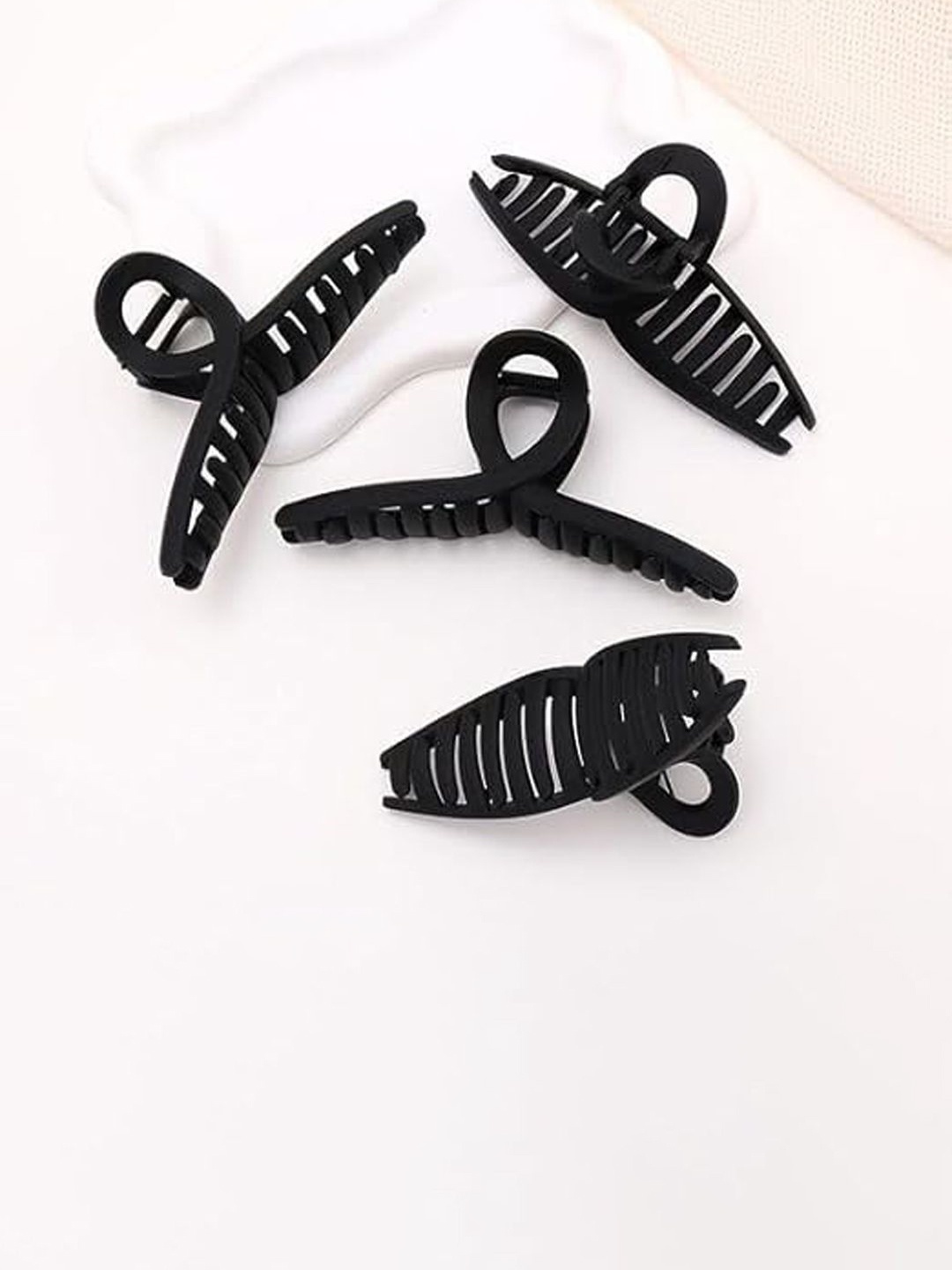 

Xivir Set Of 4 Women Claw Clip, Black