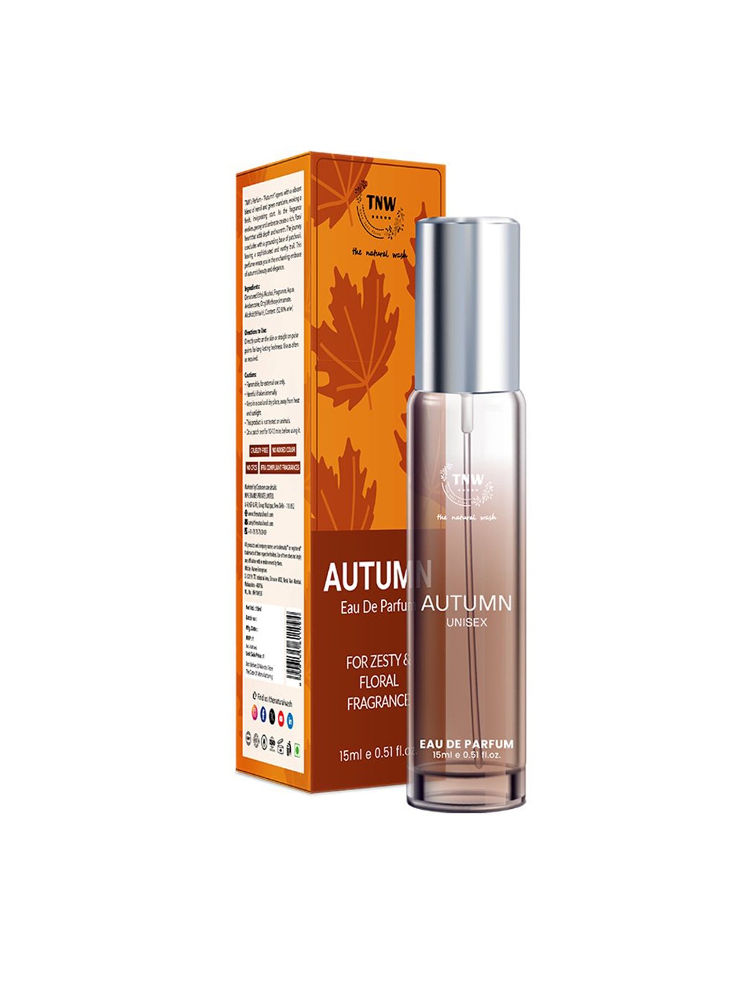 

TNW the natural wash Autumn Eau De Parfum - 15ml, Off white