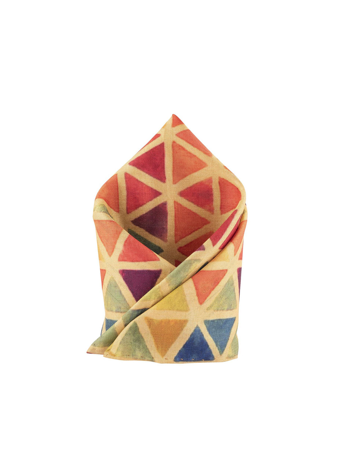 

The Tie Hub Printed Pocket Squares, Yellow