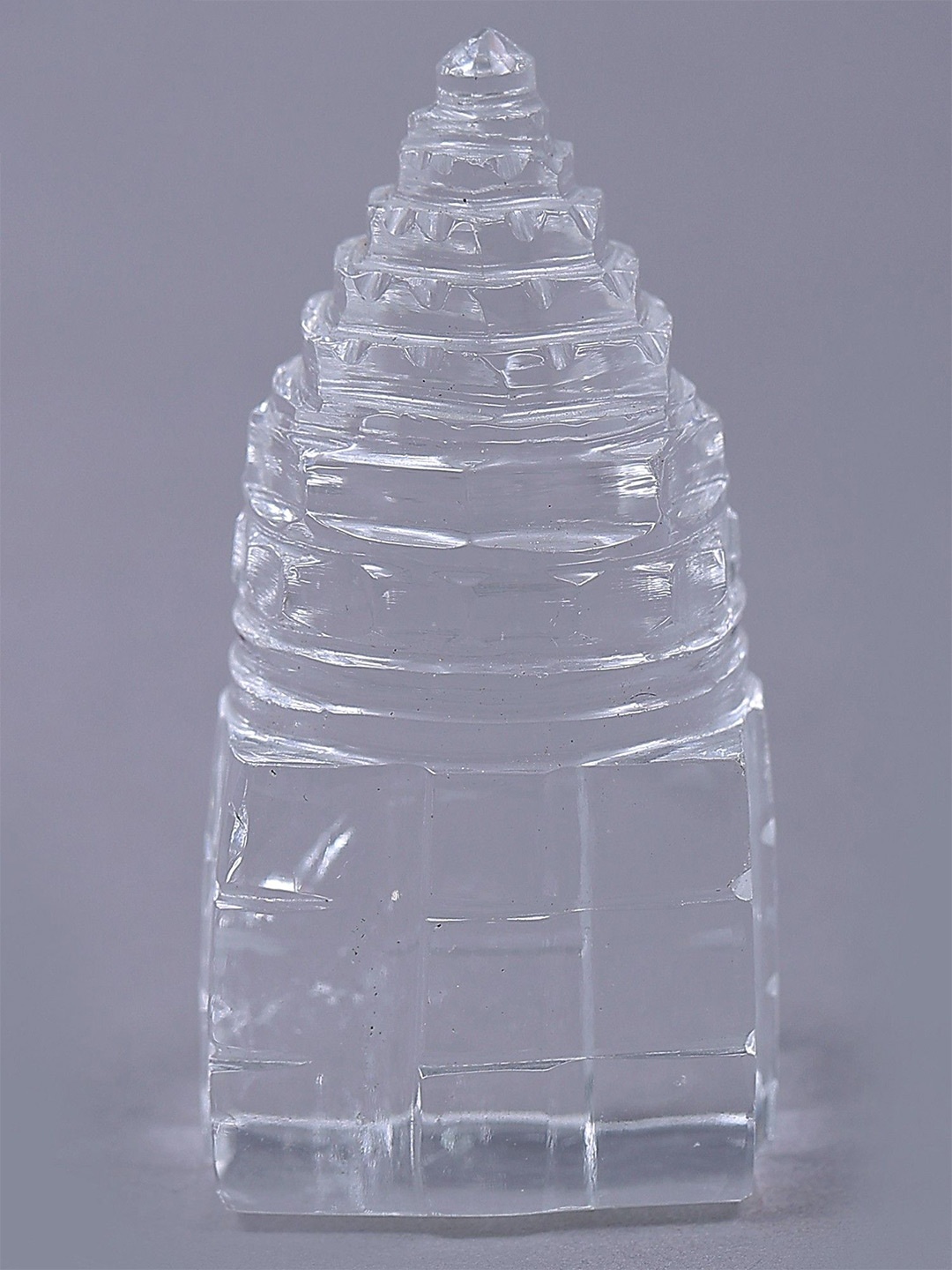 

Exotic India White Crystal Small Shri Yantra