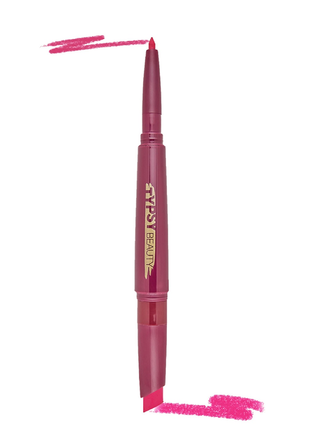 

Typsy Beauty Twist & Pout Long Lasting Matte Lipstick & Liner - On Wednesday 06, Pink