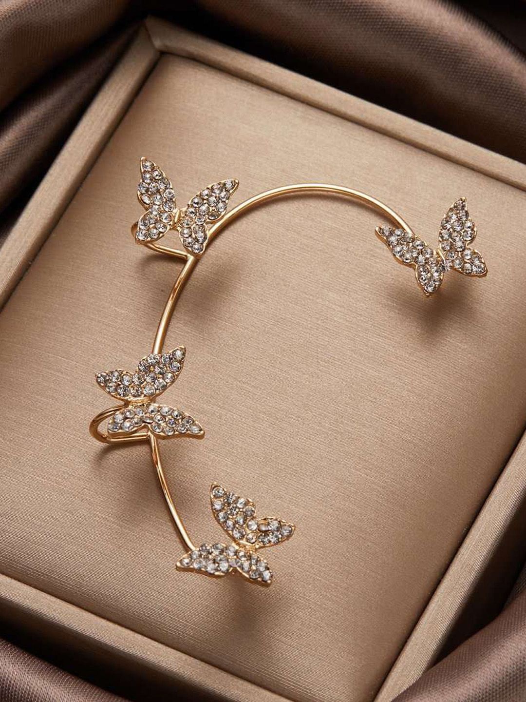 

KRENOZ Classic Ear Cuff Earrings, Gold