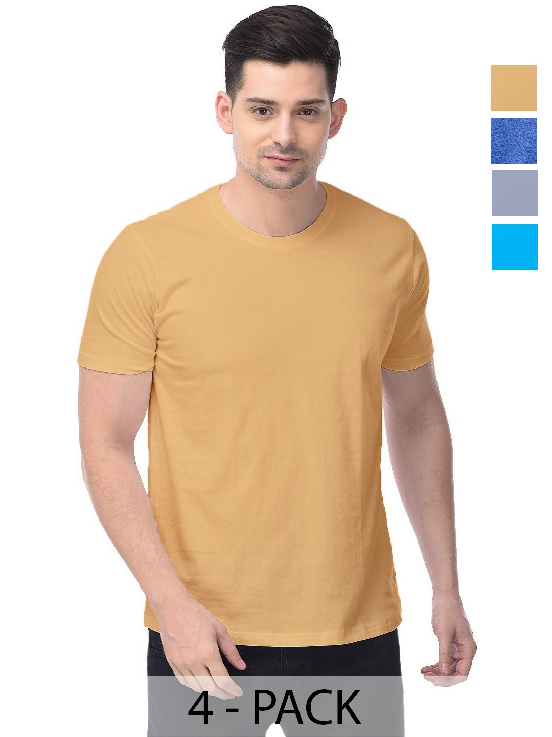 

COLOR CAPITAL Unisex 4 Pockets T-shirt, Na