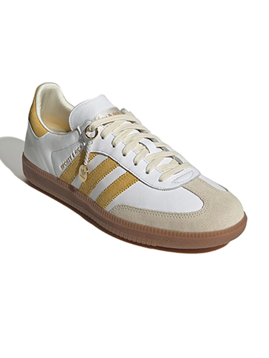 

ADIDAS Originals SAMBA OG SPORTY&RICH Men Colourblocked Leather Sneakers, White