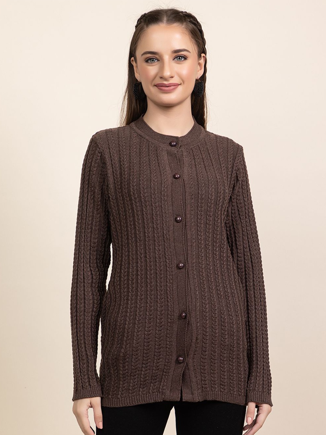 

Anouk Women Cardigan, Camel brown