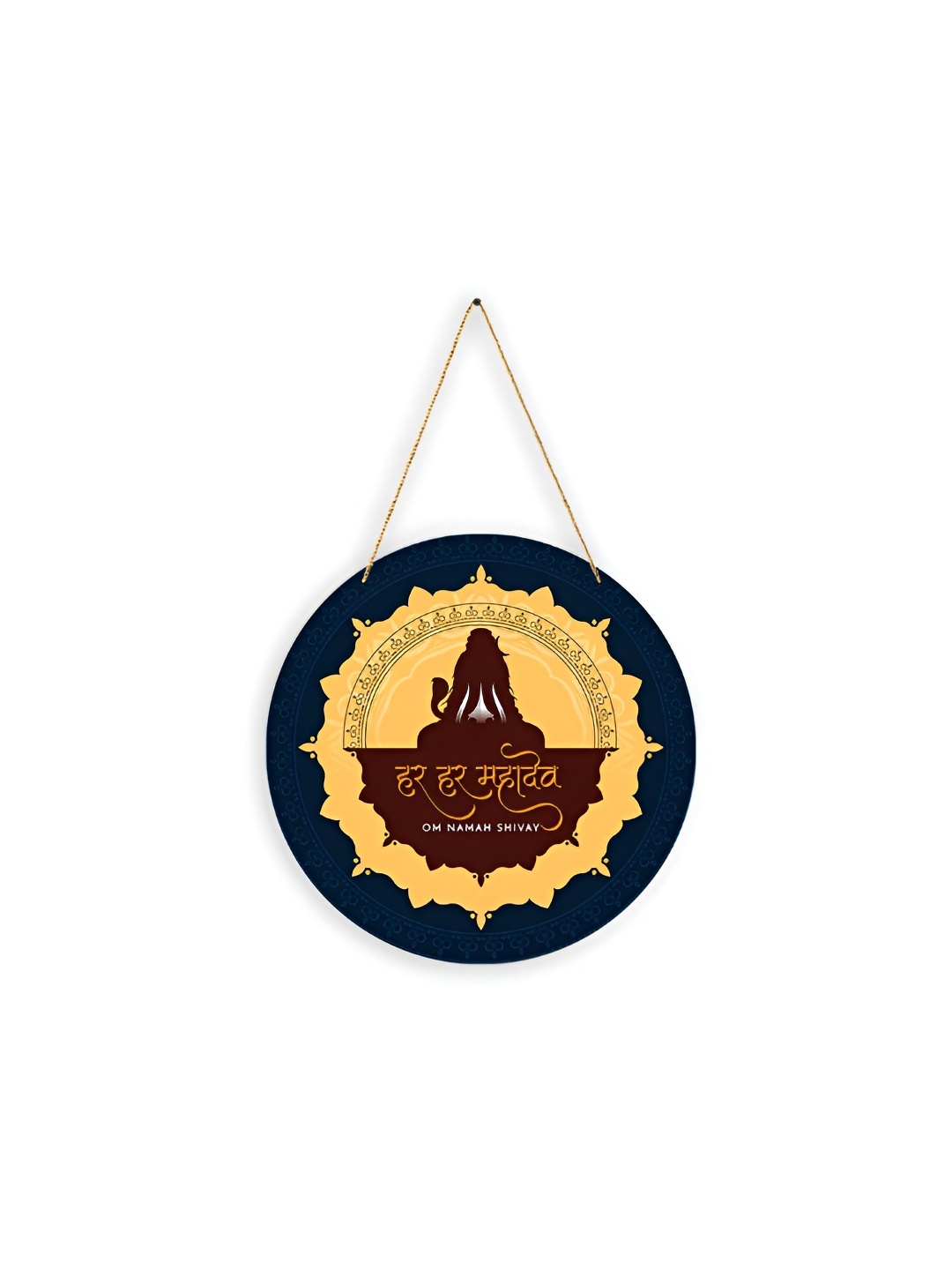 

CLAWCRAFTS Beige & Brown 3 Pieces Religious Printed Wall Hangings