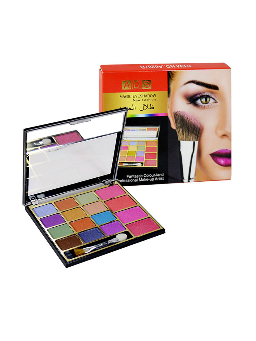 

A.D.S Easy-to-Blend Long Lasting & Water Proof Makeup Kit - 40g, Multi