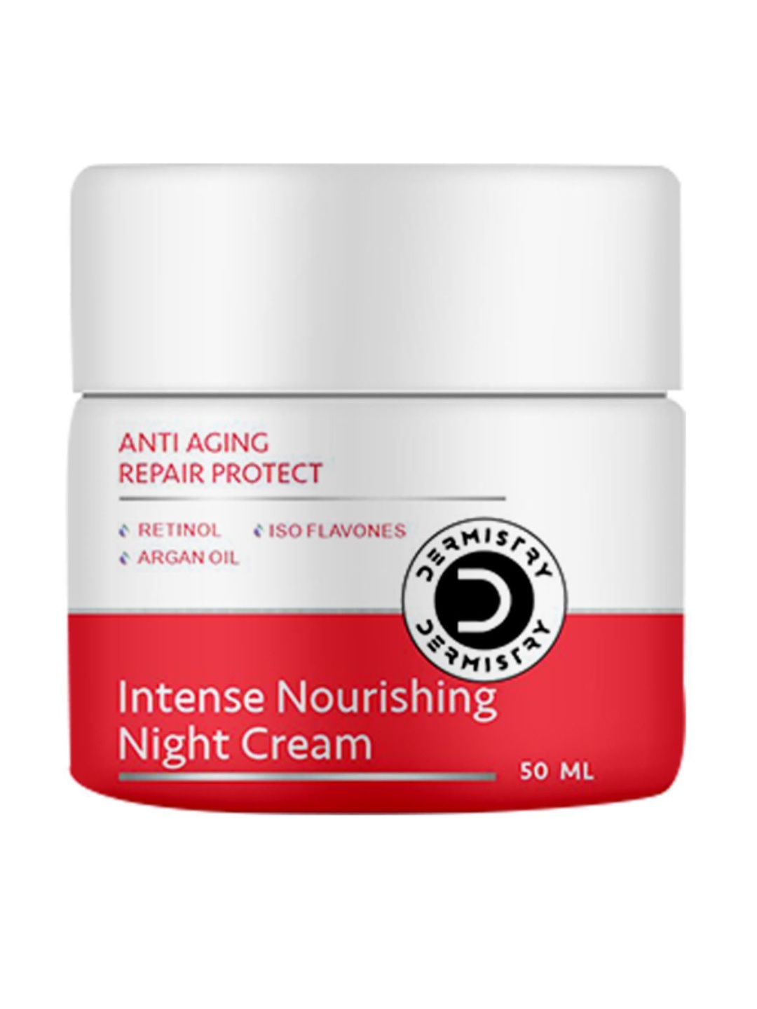 

DERMISTRY Anti-Aging Wrinkle Repair Moisturizing Night Cream With Retinol- 50ml, White