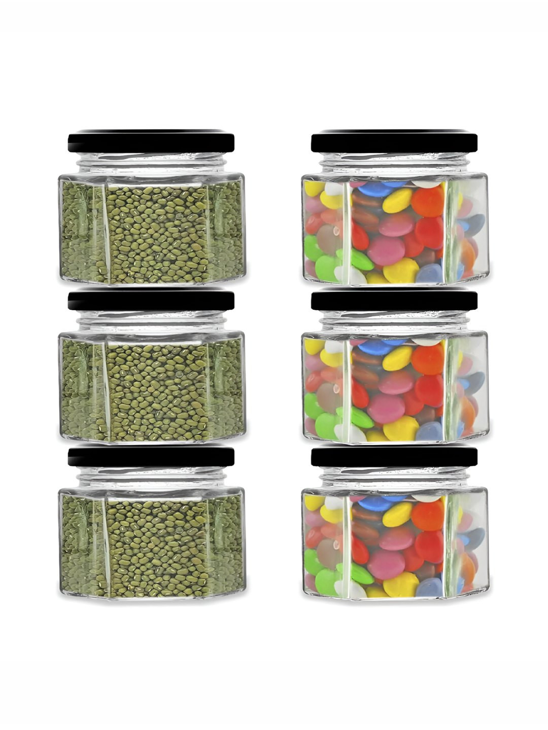 

CROCO JAR Transparent 2024 Glass Dishwasher Safe Canister Container
