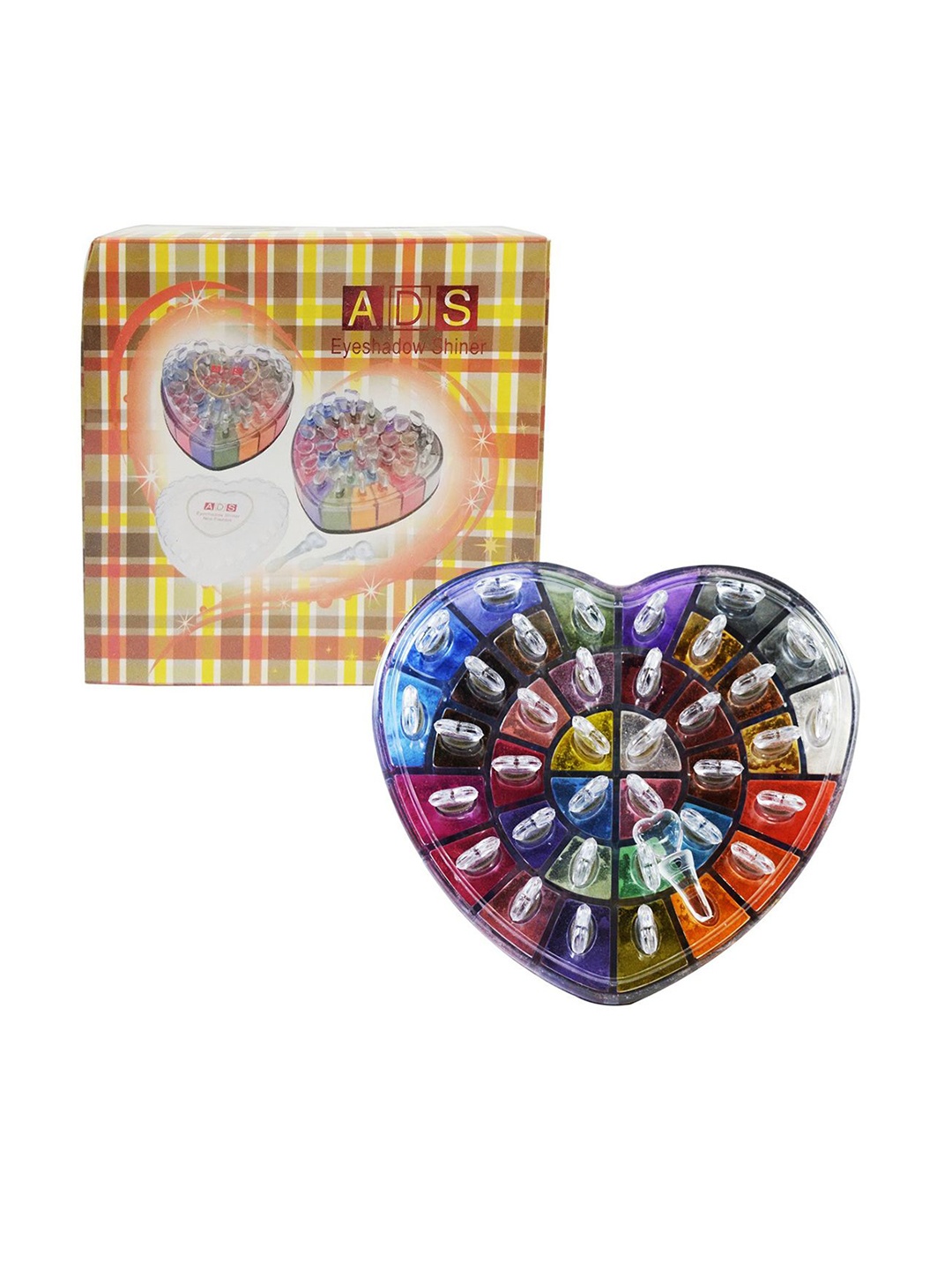 

A.D.S 36 Color Long Lasting Water Proof Shiner Eyeshadow 46 g, Multi