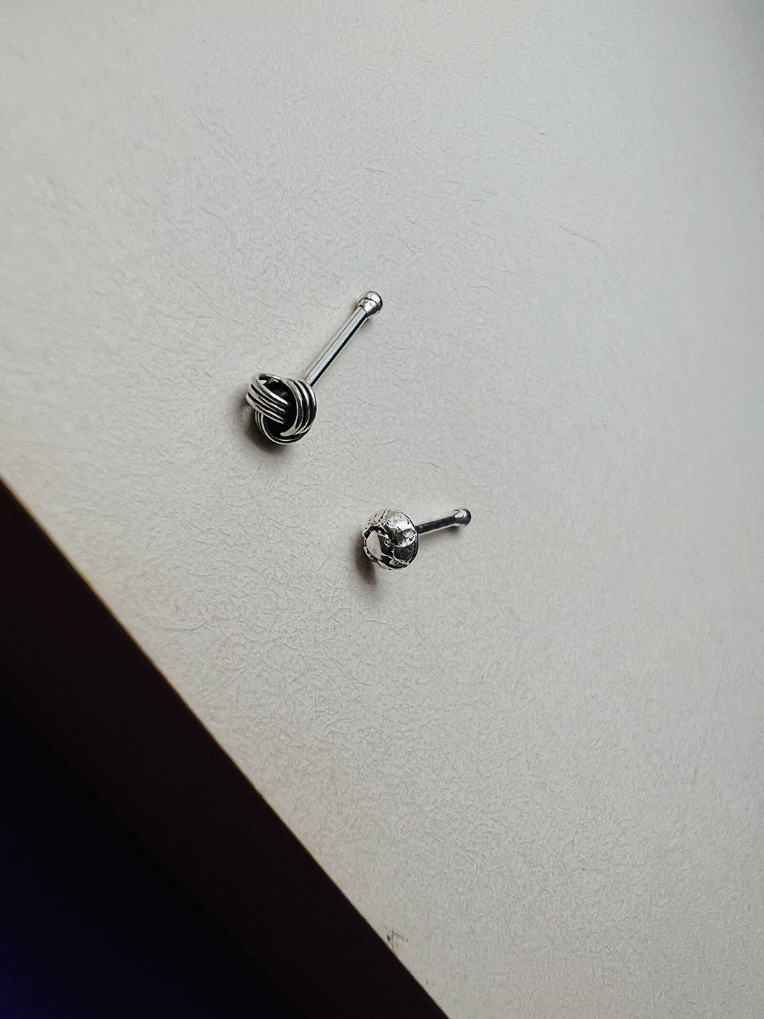 

Arte Jewels Stud Nosepin, Silver