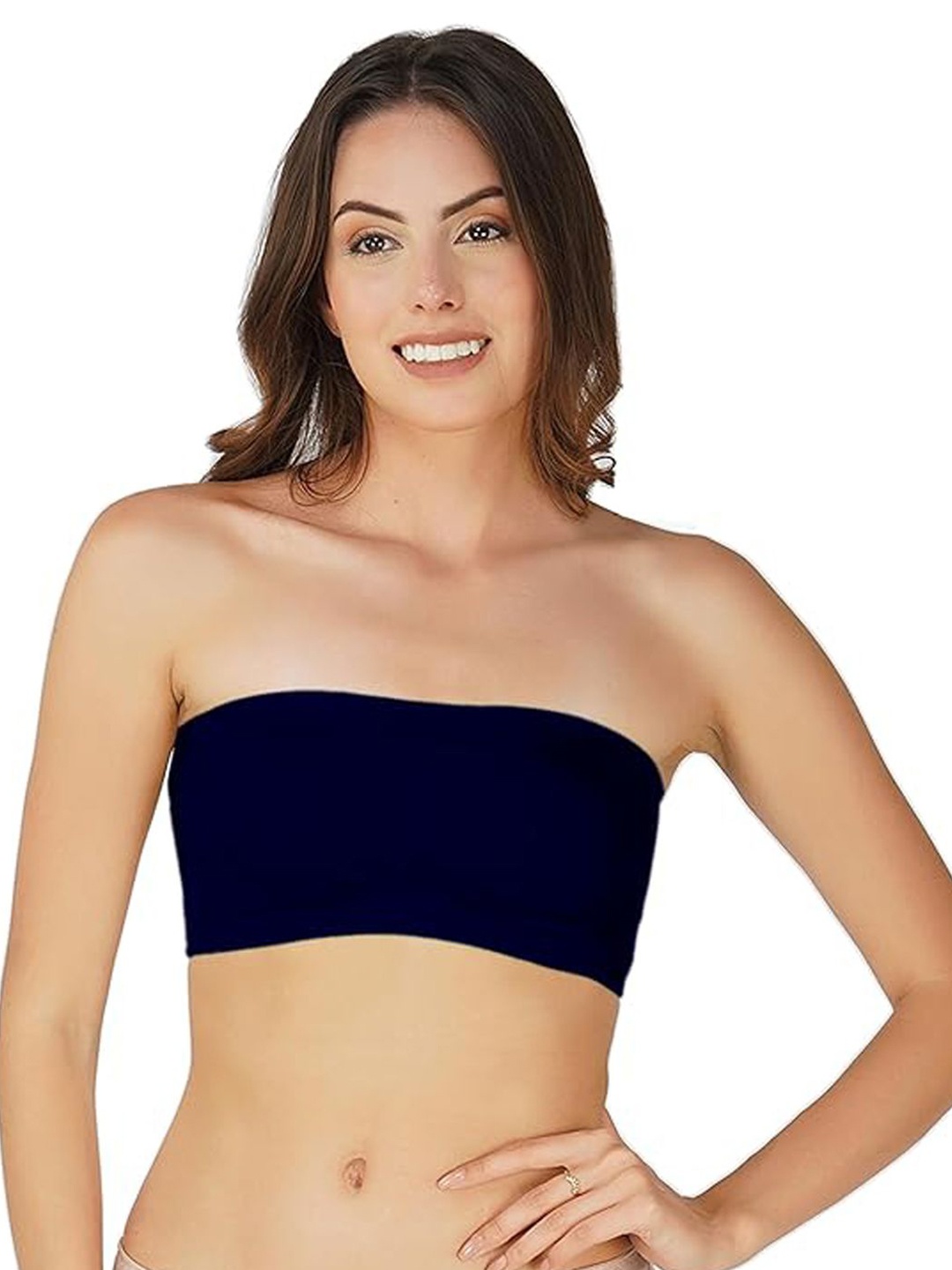 

INDIROCKS Bra Full Coverage, Navy blue