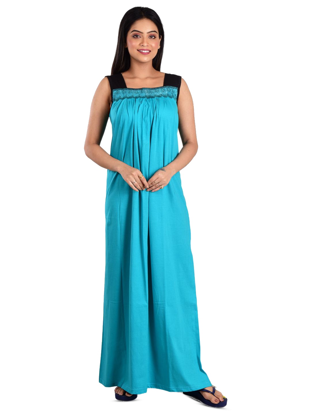 

DUI KONNA Maxi Nightdress, Sea green