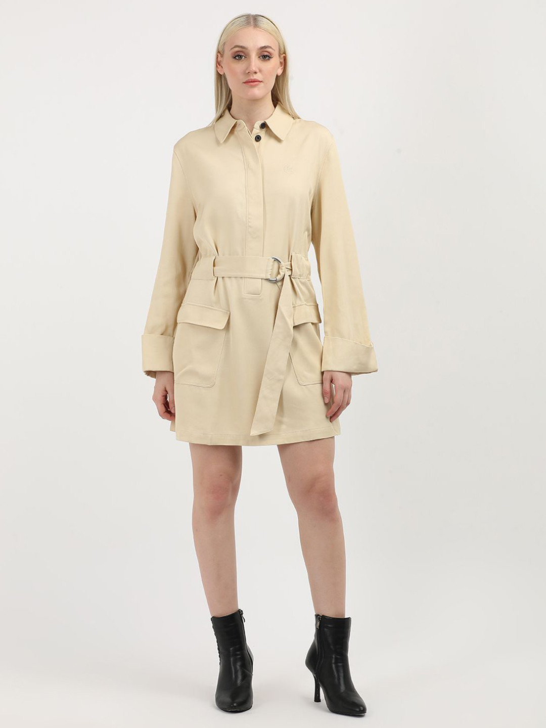 

Tommy Hilfiger Women Shirt Dress, Beige