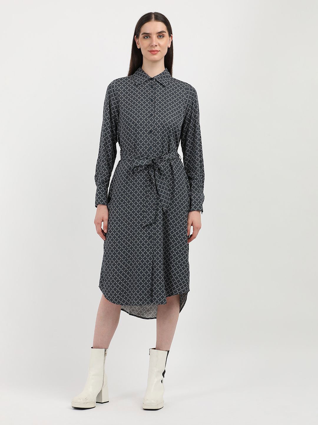 

Tommy Hilfiger Polka Dot Shirt Dress, Blue