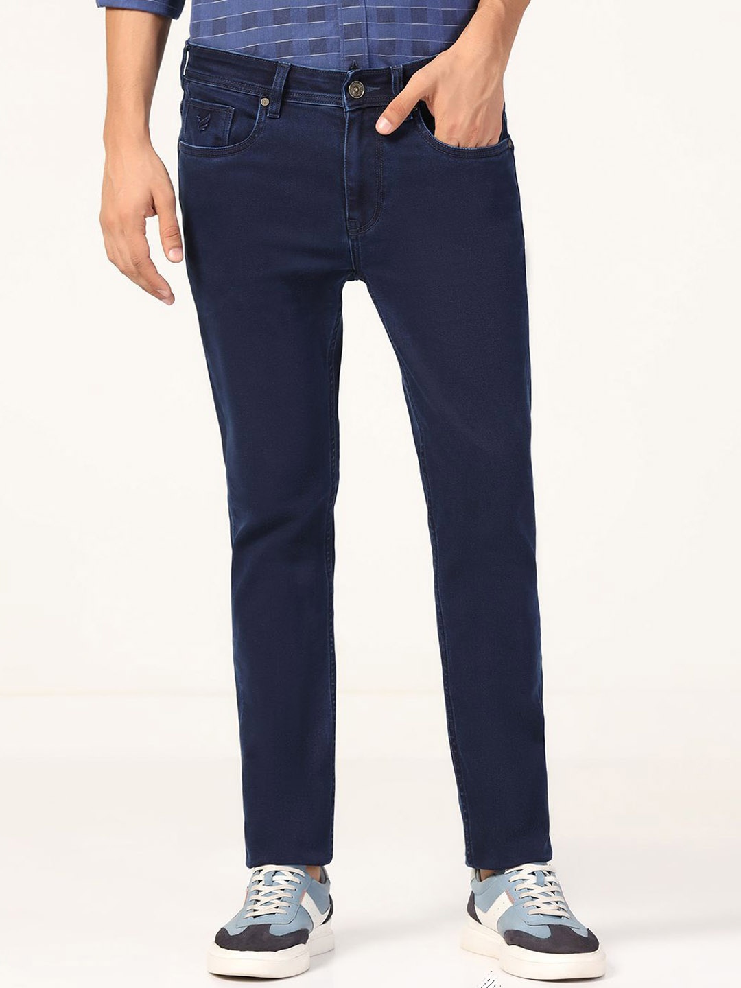 

Blackberrys Men Skinny Fit Low-Rise Jeans, Blue