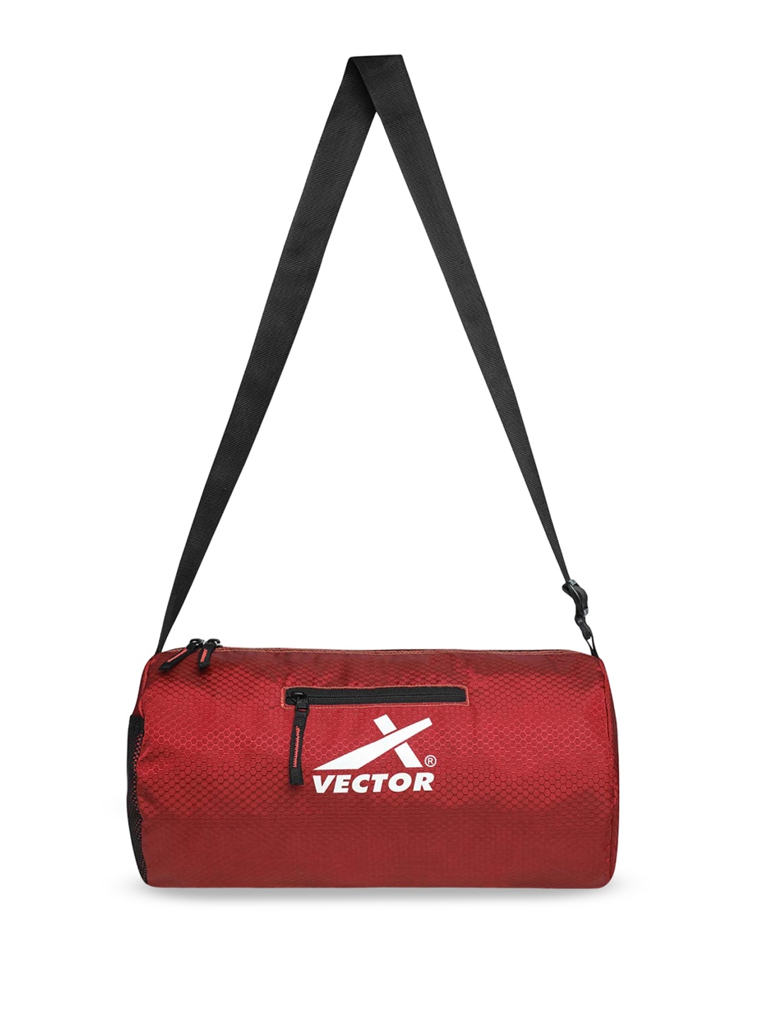 

VECTOR X Printed Medium Foldable Sports Duffel Bag, Red