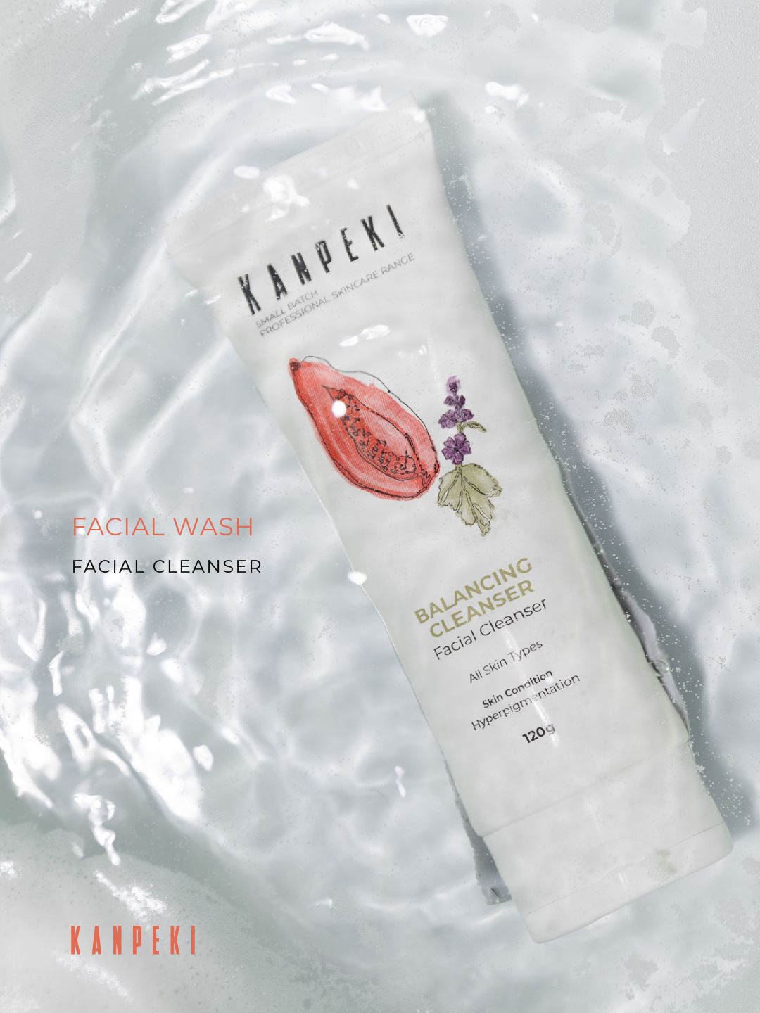 

Kanpeki Balancing Cleanser Facial Cleaner-120g, Yellow