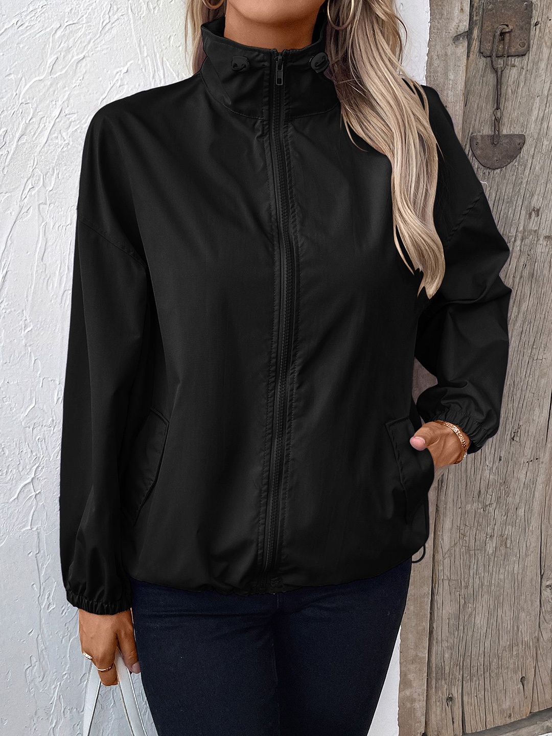 

StyleCast x Revolte Women Tailored Jacket, Black