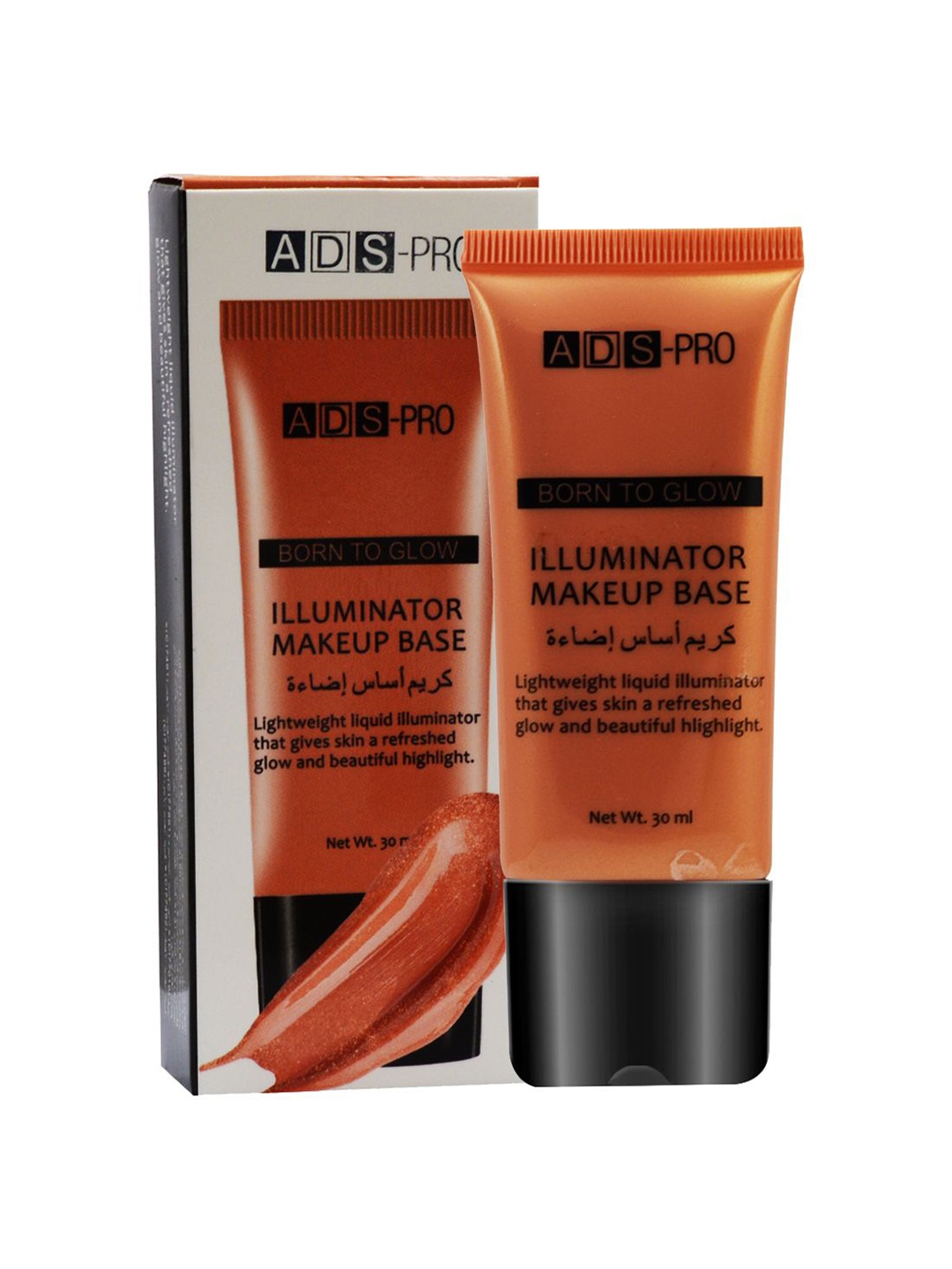 

A.D.S Pro Illuminator Makeup Base Primer - 30ml - Shade 02, Beige