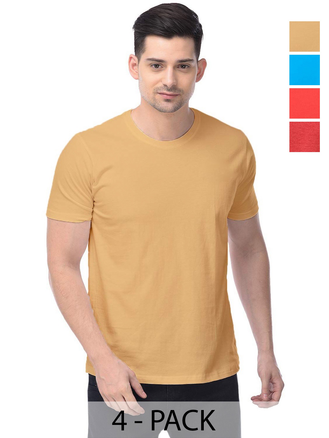 

COLOR CAPITAL Unisex 4 Pockets T-shirt, Na