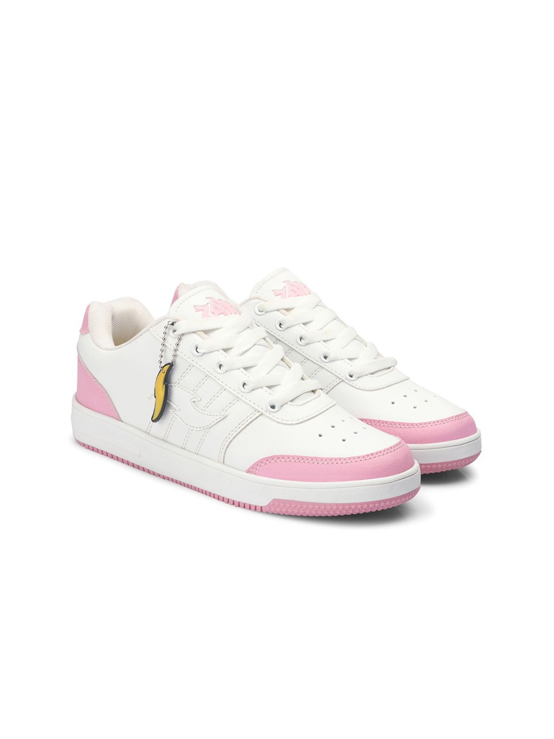 

ZAYDN Women Colourblocked Sneakers, Pink
