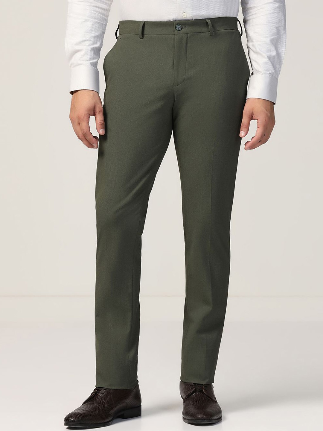 

Blackberrys Men Slim Fit Trousers, Olive