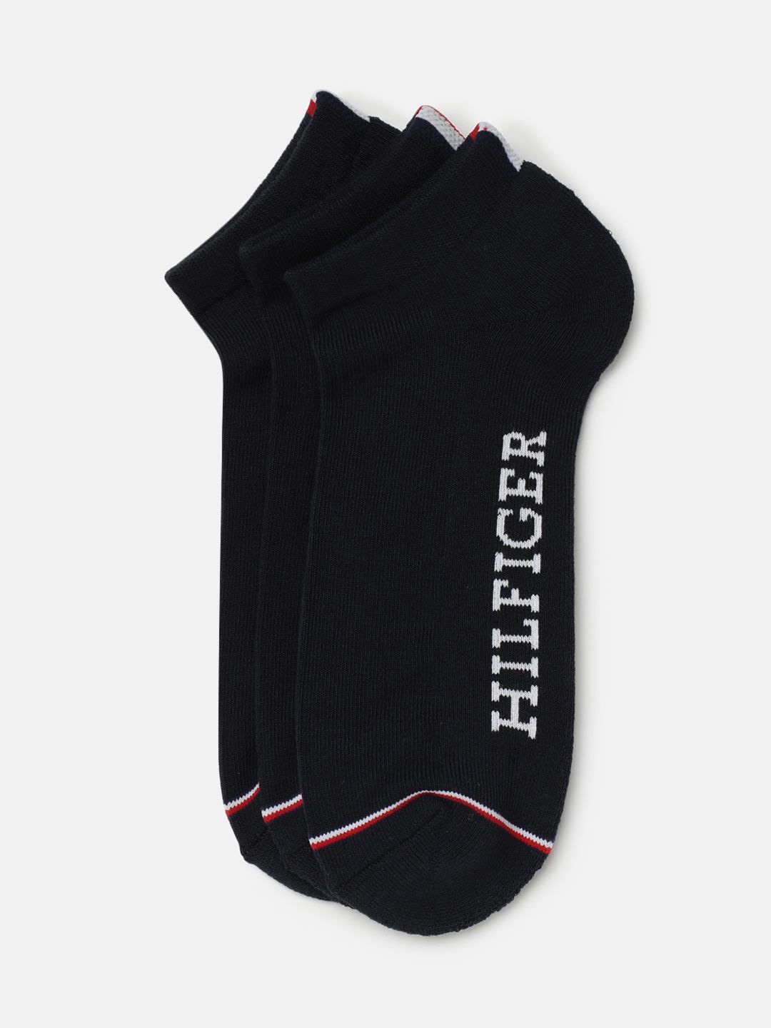 

Tommy Hilfiger Men Pack Of 3 Ankle-length Socks, Navy blue