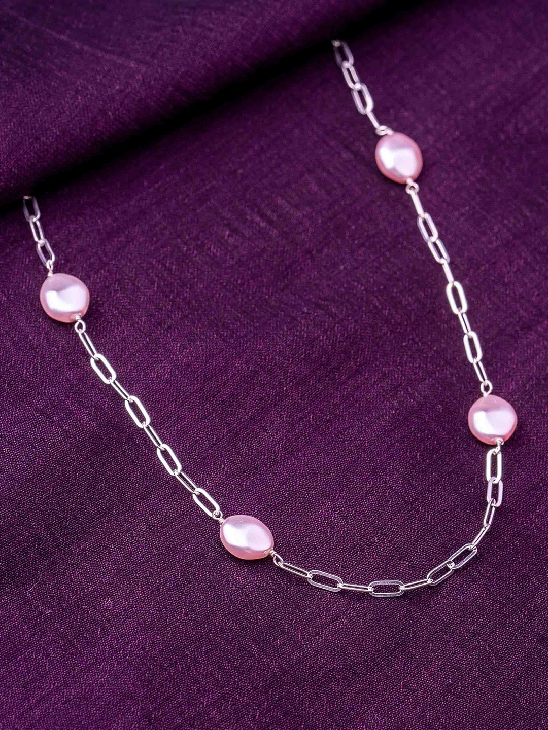 

STERLYN Sterling Silver Rhodium-Plated Necklace