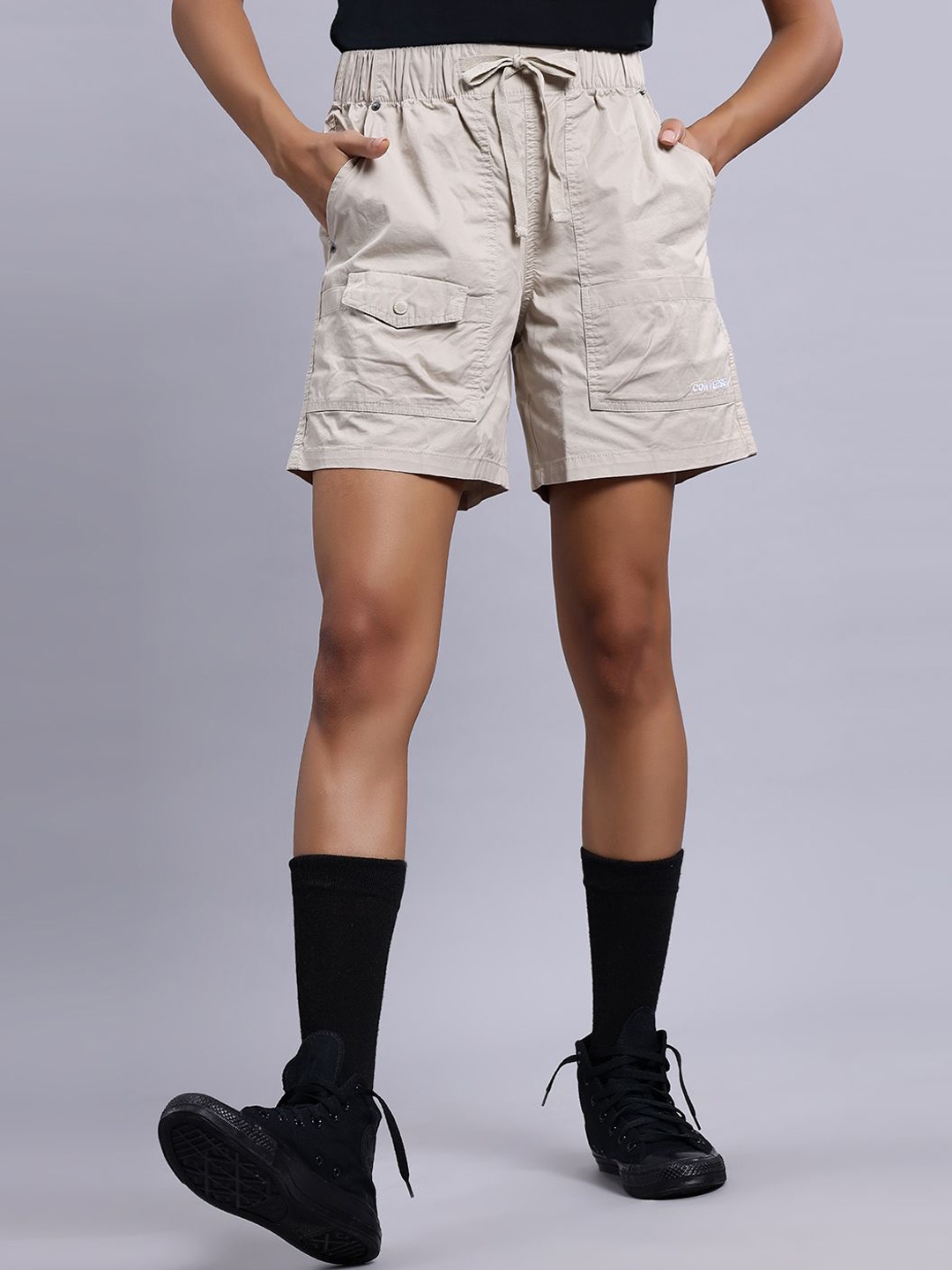 

Converse Women City Shorts, Beige