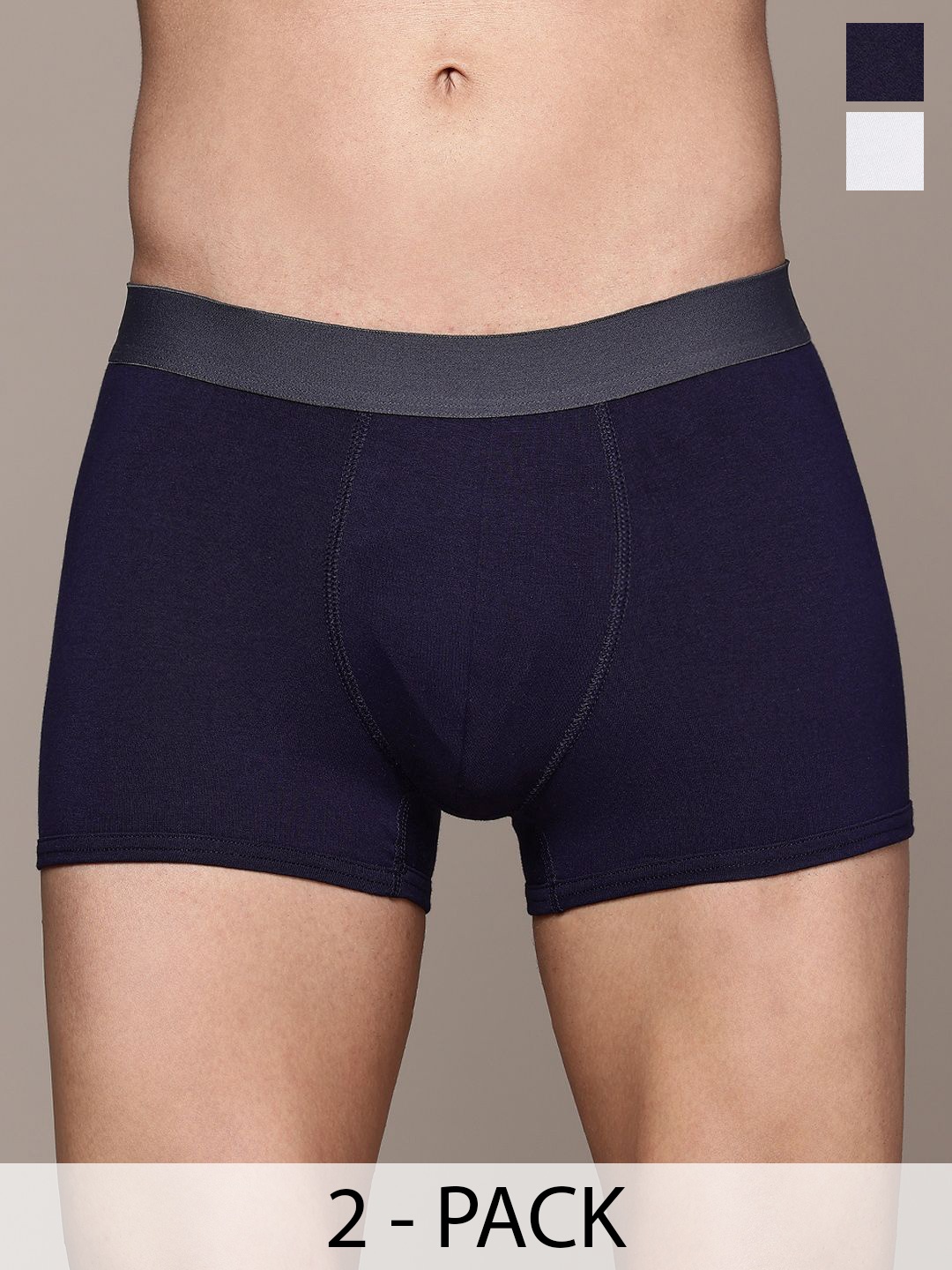 

The Roadster Lifestyle Co Pack of 2 TrunkRD-MT-100-NB-WH-2, Navy blue