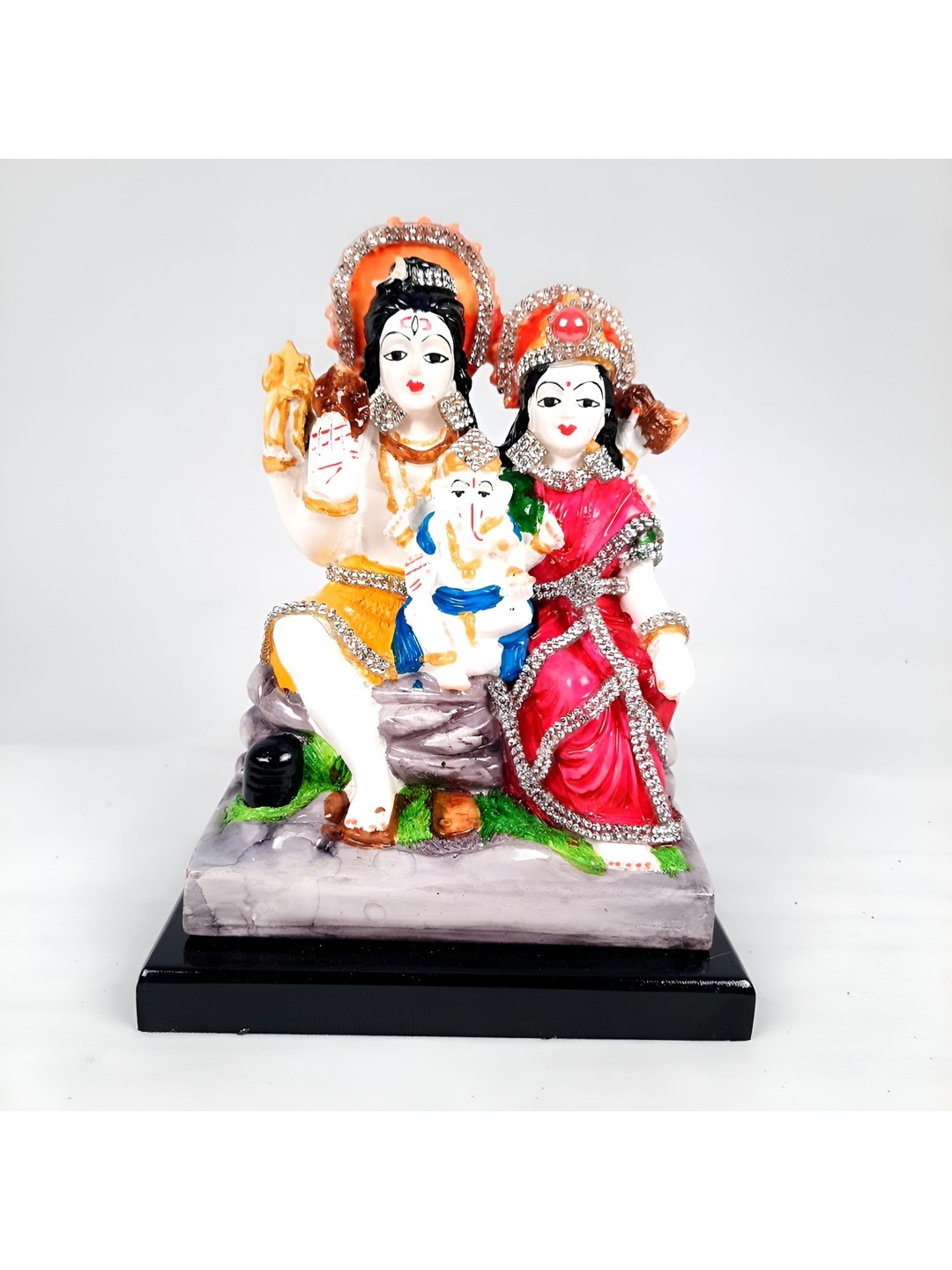 

apka mart White and Pink Religious Idol Showpiece