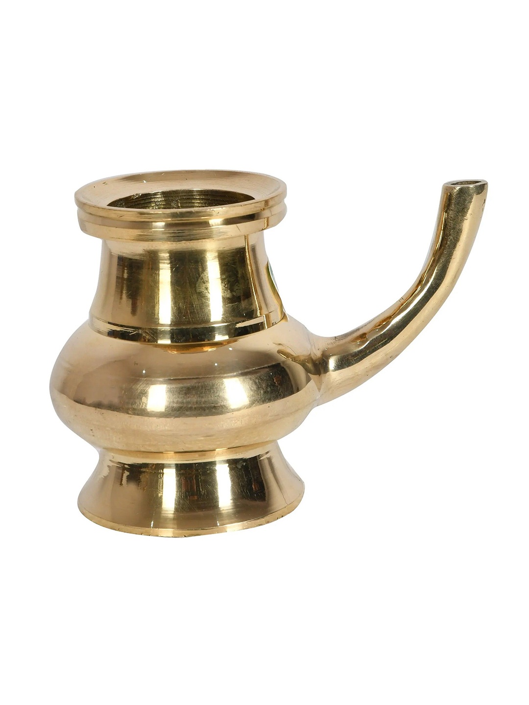 

Exotic India Brass Kindi Pouring Jug, Gold