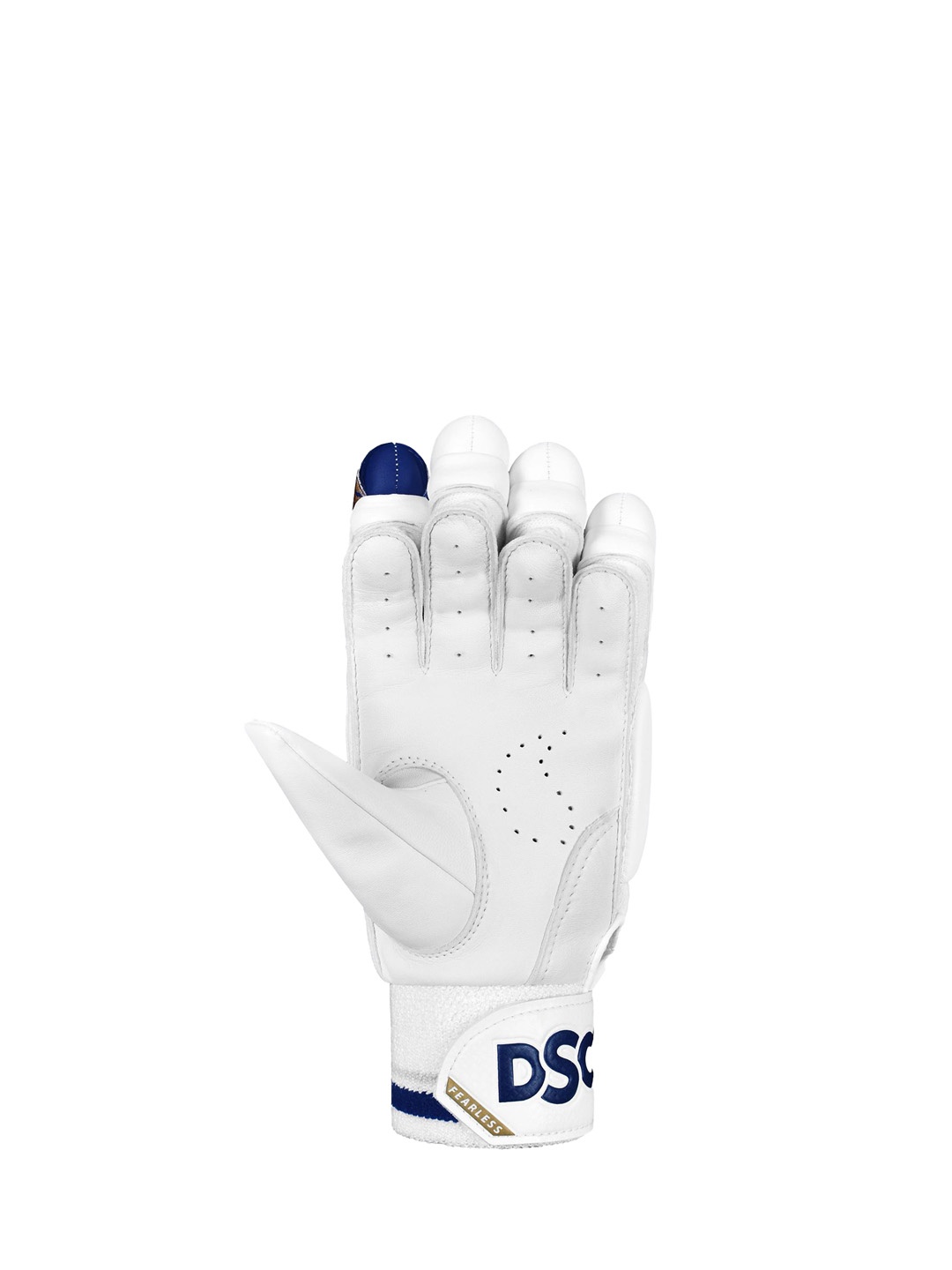 

DSC Unisex Patterned Leather Sport Gloves, White