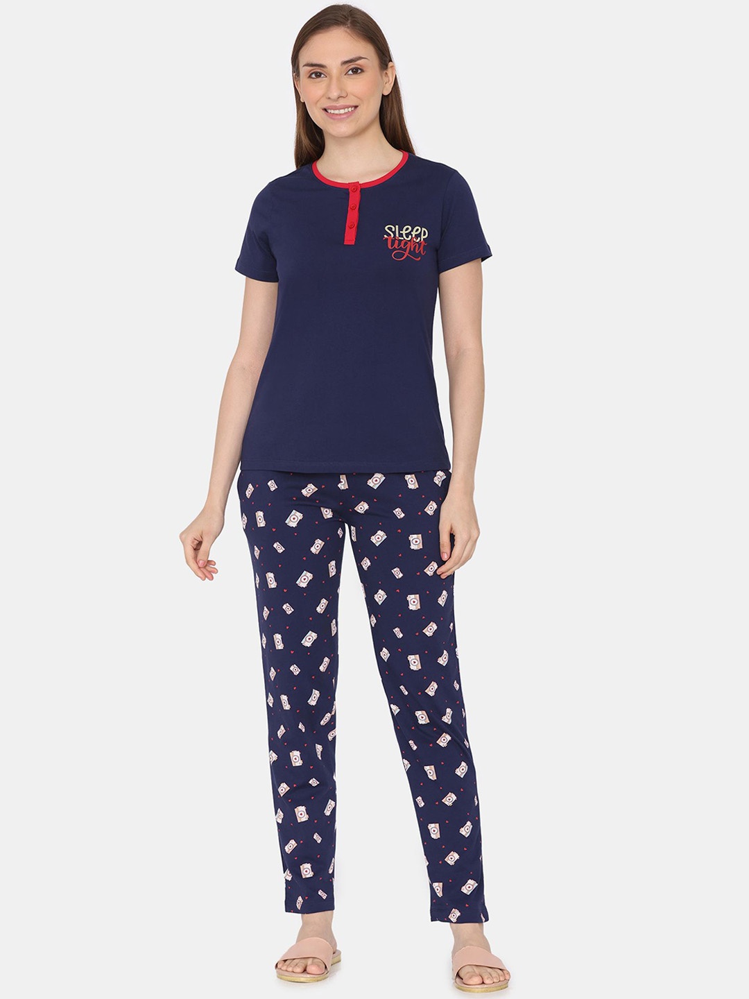 

Zivame Women Night suit, Blue