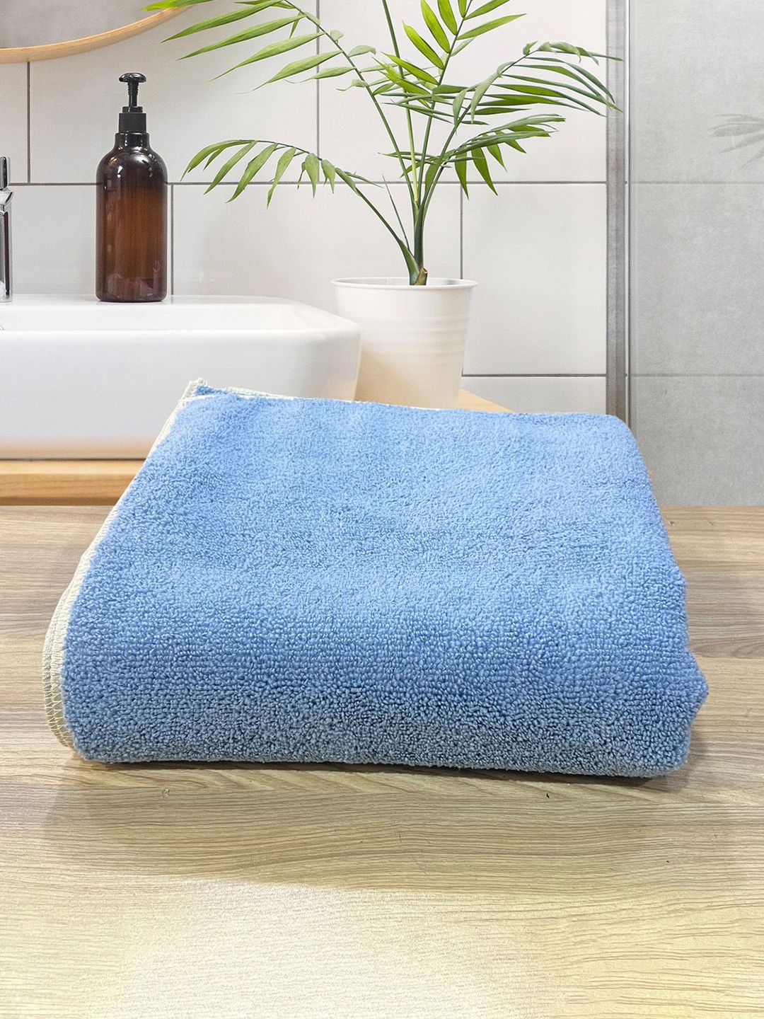 

LABHAM Blue Cotton 450 GSM Supersoft Ultra Absorbant Bath Towel