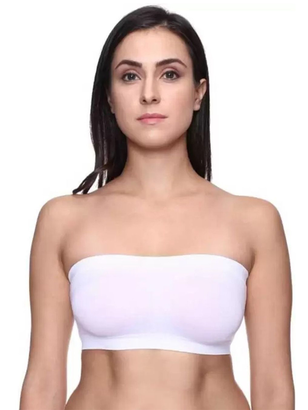 

INDIROCKS Bra Full Coverage, White