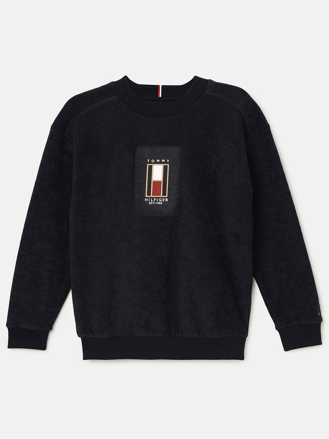 

Tommy Hilfiger Boys Solid Round Neck Sweatshirt, Navy blue
