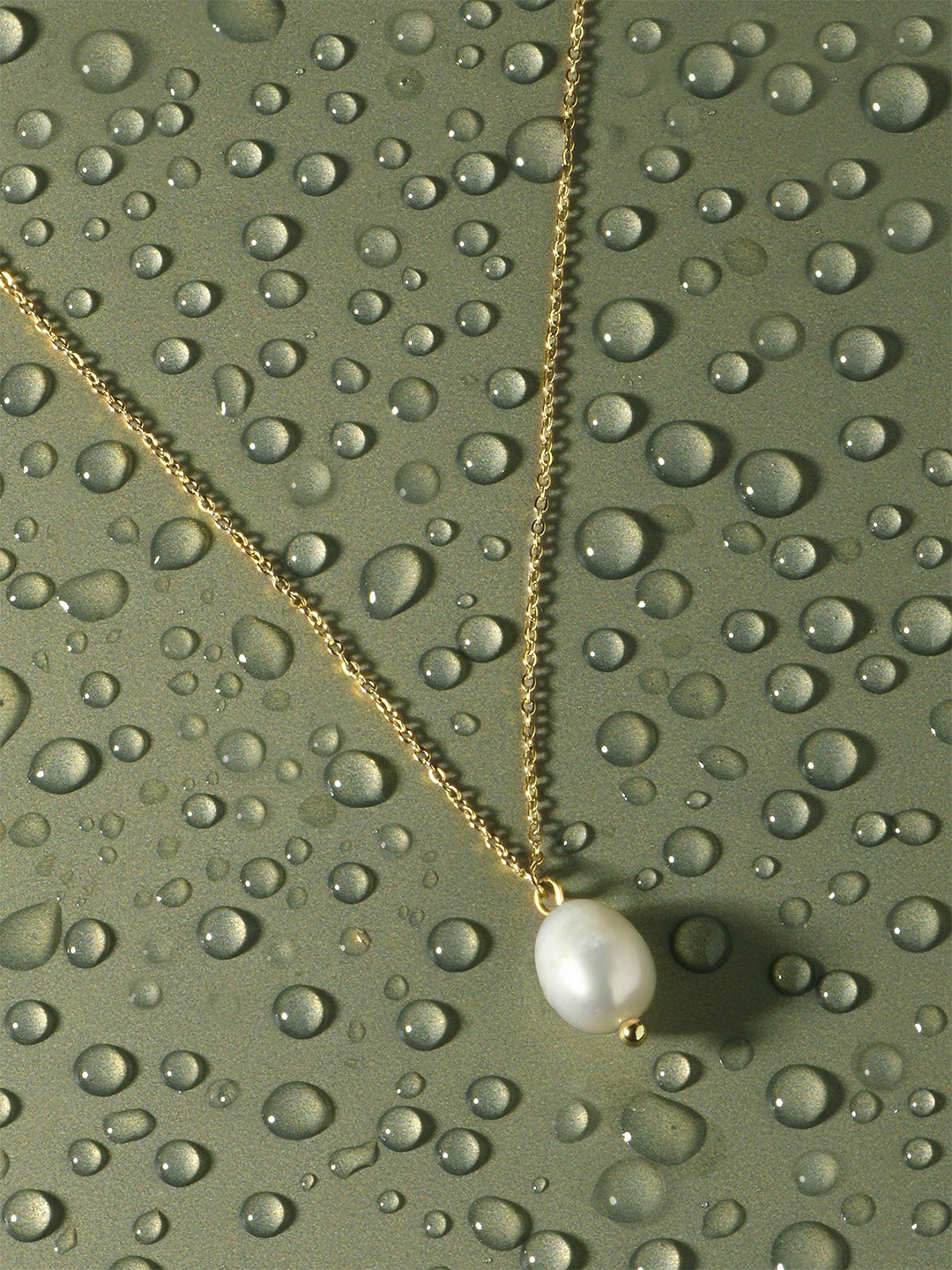 

Accessorize Gold-Plated Stainless Steel Beaded Necklace